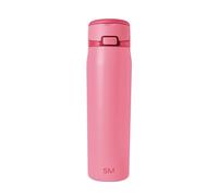 Simple Modern Mesa Loop Water Bottle with Straw | 24oz Cup Holder Friendly Insulated Stainless Steel Bottles for Travel, Sports and School | Velvet Pink