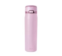 Simple Modern Mesa Loop Water Bottle with Straw | 24oz Cup Holder Friendly Insulated Stainless Steel Bottles for Travel, Sports and School | Pink Champagne