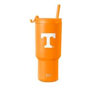 Simple Modern Officially Licensed Collegiate Tennessee Volunteers 30oz Tumbler with Flip Lid and Straws | Insulated Cup Stainless Steel | Gift for Men Women | Trek Collection | University of Tennessee