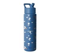Simple Modern Peanuts Water Bottle with Straw | 30oz | Snoopy | Summit Stainless Steel Water Bottles, Insulated Metal Cup | Leak Proof for School, Gym, Travel, Sports | Snoopy Sports