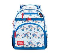 Simple Modern SEGA Sonic the Hedgehog Large Backpack for Boys and Girls, Elementary Backpack for Teens, Fletcher Collection, Kids, Height 16", Sonic Stars