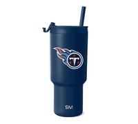 Simple Modern Tennessee Titans Tumbler with Flip Lid, Straw 30oz | NFL