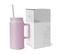 Simple Modern Tumbler with Handle and Straw | Insulated Stainless Steel Large Water Jug | Gifts for Women & Men | Trek Collection | 1480ml | Lavender Mist