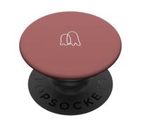Simple Modern Two Ghosts Outline - Rose PopSockets Adhesive PopGrip