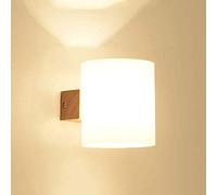 Simple Modern Wall Lamp Bedroom Bedside Light Creative Living Room Kitchen Study Stairs Aisle Corridor Background Solid Wood Interior Wall Lantern E27 Sconce Fixture