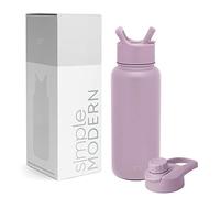 Simple Modern Water Bottle with Straw and Chug Lid | Insulated Stainless Steel Bottle for Sports Gym | Summit Collection | 950ml | Lavender Mist
