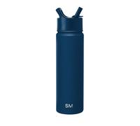 Simple Modern Water Bottle with Straw | Insulated Stainless Steel Bottle for Sports Gym | Summit Collection | 650ml | Slumberland