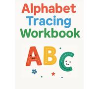 Simple Monochromatic Alphabet Tracing Workbook
