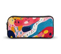 Simple Natural Shapes Pencil Case Cute Pen Bag Large Capacity Pencil Pouch Makeup Cosmetic Bag for Women Men