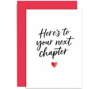 Simple New Home Card for Friends, Engagement Card for Couple, Next Chapter, Get Well Soon, Reitrement Leaving Gift, Congratulations New Baby, Good Luck, Blank Inside