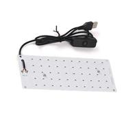 Simple Operate Curing Light Bulb Lamp 395nm 5V Source Board with USB Plug for Nails Art Green Oil Source Panel