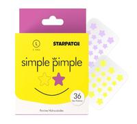 Simple Pimple | Star Shaped Pimple Patches - The Stylish Hydrocolloid Solution for Facial Acne 36 Stars.