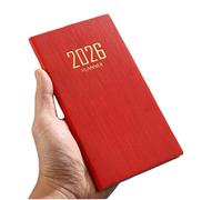 Simple Planner with Sturdy Construction and Practical Layout for Efficient Time Management and Note Taking Portable Notebook Pocket Journal Book