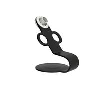 Simple Plans Hair Dryer Stand Constructed From Permanent Iron Substance Saving Space in Contemporary Conditions Modern Hair Dryer Stand