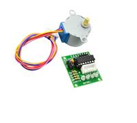 Simple Plug Stepper Motor Driver ULN2003 Board and 5V Motor 28BYJ 48 LED Indicators Standard Interfaces Easy Setup Drive Module Board