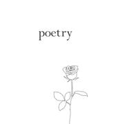 Simple Poetry Journal: a blank book, lightly lined, for poems