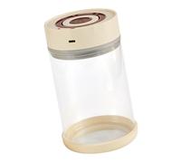 Simple Press Vacuum Storage Jar Maintains Freshness for Grains Snacks 3 Sizes Option Modern Kitchen Vacuum Container