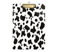 Simple Print Cow Pattern Vector Art Style Pocket Size Nurse Storage Box Hard Board For Teacher Wallet Storage Box Size 9x12
