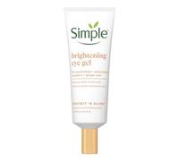 Simple Protect 'n' Glow Brightening Eye Gel Reduces Dark Circles and Relieves Screen-Stressed, Tired Eyes for Sensitive Skin 25 ml