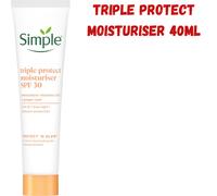 Simple Protect 'N' Glow Triple Protect Moisturiser SPF 30 40ml