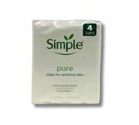 Simple Pure Soap Bars 4 x 100g