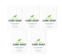 Simple Pure Soap, Kind to Skin Gentle Cleanser, Vegan-Friendly, No Perfume or Colour, 3 Packs of 2 Bars, 100g Each Bar, Daily Cleansing Value Pack (5)