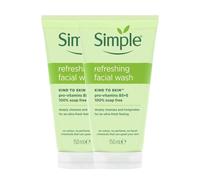 (2x of 150ml) Simple Kind to Skin Refreshing Facial Wash Gel