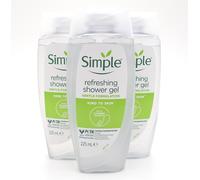 Simple Kind To Skin Refreshing Shower Gel - 225 ml