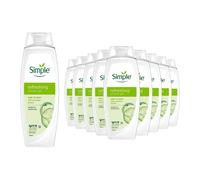 Simple Refreshing Shower Gel 450ml 12 Pack