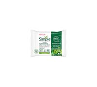 Simple Regeneration Age Resisting Biodegradable Facial Wipes remove make-up and fights premature ageing for sensitive skin 20 wipes,package may vary
