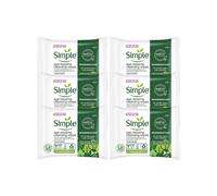 Simple Regeneration Age Resisting Cleansing Wipes with Green Tea Goodness - 6 Pack