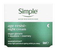 Simple Age Resisting Night Cream for Ageing Skin 50ml