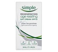 Simple Regeneration Age Resisting UK’s #1 facial skin care brand* Day Cream SPF 15 to protect dry skin against premature ageing and enhance smooth skin 50 ml