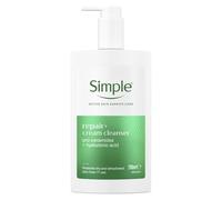 Simple Repair+ Dry Skin Facial Cleanser, Pro-Ceramides, 240 ml | For dry skin cleansing, helps hydrate while supporting the skin barrier.