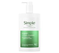 Simple Repair+ Facial Cleanser pro-ceramides + hyaluronic acid restores dry and dehydrated skin from the first use 240 ml