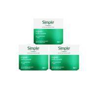 Simple Repair+ Moisturiser Gentle Nourishing & Soothing Daily Face Cream, 50ml - 3 Pack