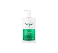 Simple Repair+ Facial Cream Cleanser pro-ceramides + hyaluronic acid restores dry and dehydrated skin from the first use 240 ml