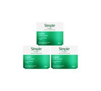 Simple Repair+ Moisturiser Gentle Nourishing & Soothing Daily Face Cream, 50ml - 3 Pack