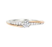 Simple S925 Sterling Silver Ring Ins Style Ring Valentine's Day Gift Engagement Ring Holiday Birthday Party Light Luxury Gift
