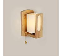 Simple Scandinavian Japanese Style Wall Lamp Contemporary Led Holder New Chinese Gear Corridor Bedroom Bedside Lamps Wall Lamp,E