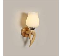 Simple Scandinavian Japanese Style Wall Lamp Contemporary Led Holder New Chinese Gear Corridor Bedroom Bedside Lamps Wall Lamp,E