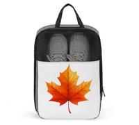 Simple Single Fall Leaf Shoe Bag for Travel Daily Use Anti-dust Storage Carrier Golf Shoe Pouch