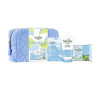 Simple Skin Kind Hydrating Beauty Bag Gift Set with a machine-washable bag skin care gifts for her 3 piece