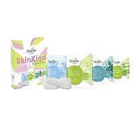 Simple Skin Kind Sheet Mask Collection with a spa style headband perfect gifts for her 4 Piece
