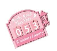 Simple Slide Design Wooden Trackers Reading Aid for Page Count School Library Readings Progress Aid Wood