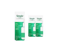 Simple Smooth+ Gel Facial Cleanser 3 Pack, 240ml Each, Daily Softening Face Wash, Gentle Gel Formula Removes Dirt Oil and Impurities, Hydrating and Refreshing Skincare