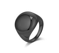 Simple Smooth High-End Curved Titanium Steel Ring, Men'S Fashionable And Personalized Jewelry