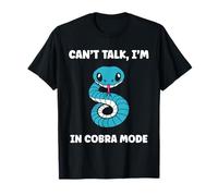 Simple Snake reptile quote can't talk i'm a Cobra T-Shirt