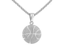 Simple Soccer Necklace Unique Pendant Stylish Everyday Jewelry Sports Enthusiast Alloy Texture Soccer Necklace