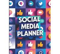 Simple Social Media Manager: A 145-Page Planner for Consistent Posting, Idea Dumping & Weekly Engagement Tracking